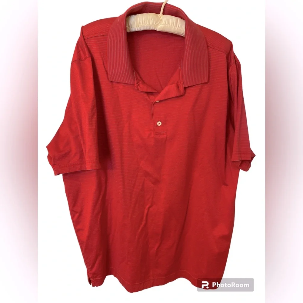 Bobby Jones Golf Polo Red XXL - Picture 1 of 6